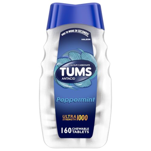 TUMS Ultra Strength Chewable Antacid Tablets 160-Count Deal