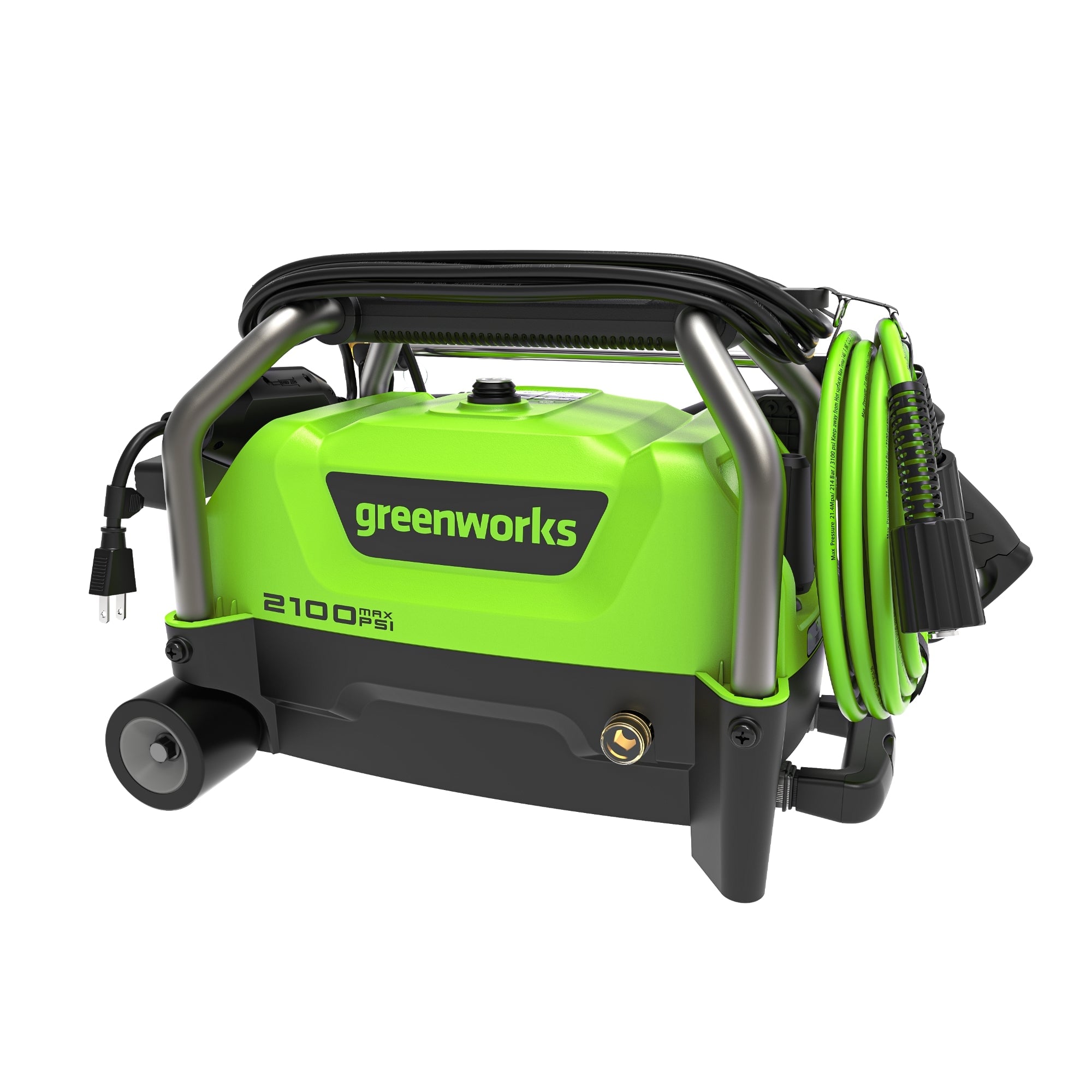 Greenworks 2100 PSI 1.2 GPM Portable Cold Water Electric Pressure Washer Deal
