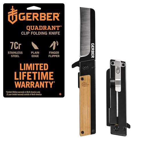 Gerber Gear Quadrant Clip Folding  Pocket Knife