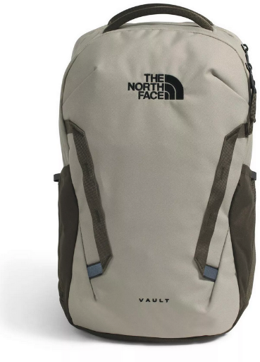 The North Face Men's Vault Backpack - Clay Gray, New Taupe Green