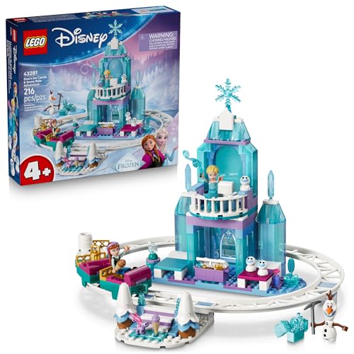 216-Piece LEGO Disney: Frozen - Elsa's Ice Castle & Snow Ride Adventure (43281) Deal