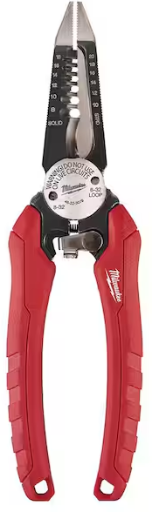Milwaukee 7.75 in. Combination Electricians 6-in-1 Wire Stripper/Cutter Pliers Deal