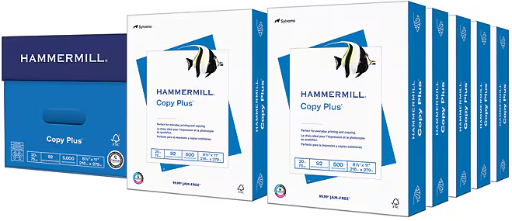 Hammermill Copy Plus 8.5" x 11" Copy Paper 10 Reams