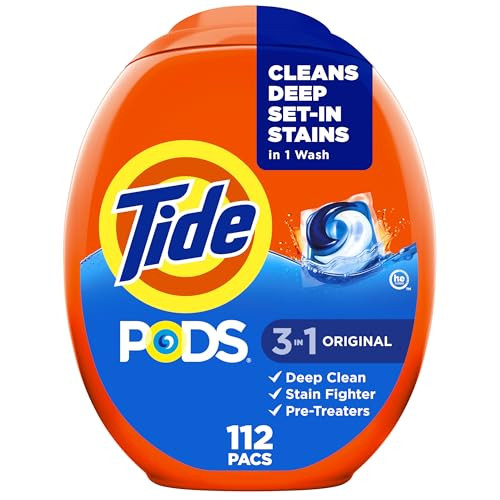 Tide PODS Laundry Detergent Pods (Original Scent) (4 X 112-Count)