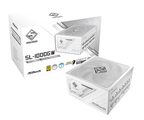 ASRock Steel Legend SL-1000GW 1000W 80 Plus Gold Full Modular Power Supply Deal