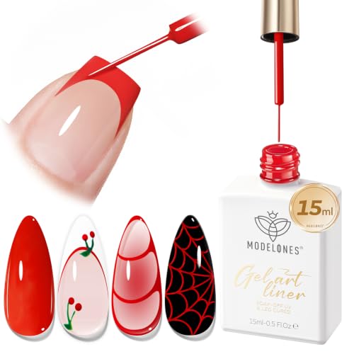Apple Red Liner Gel For Easy DIY Nail Art Deal
