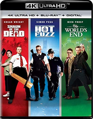 Shaun of the Dead / Hot Fuzz / The World's End 4K UHD+ Blu-ray Deal