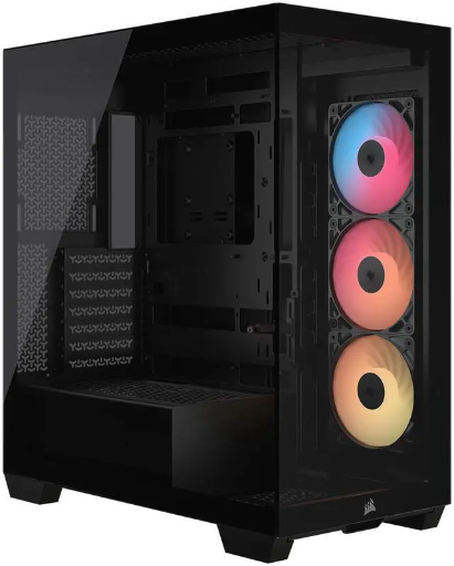 CORSAIR 3500X RS-R ARGB Mid-Tower PC Case - 3x Pre-Installed RS120-R ARGB Fans Deal