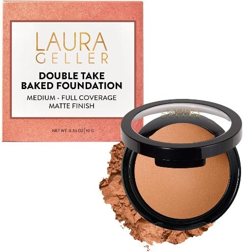 (Prime Deal) Laura Geller Double Take Baked Full Coverage Powder Foundation Deal