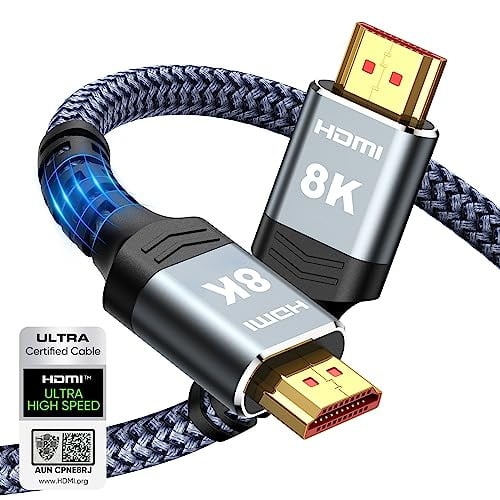 Highwings 6.6FT/2M 48Gbps 8K HDMI Cable