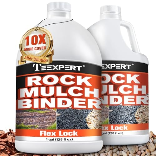 Teexpert Mulch and Rock Glue 2-Gallon Deal