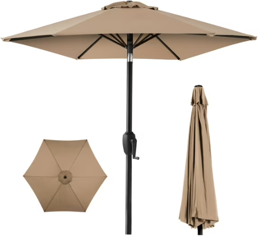 Best Choice Products 7.5ft Heavy-Duty Outdoor Market Patio Umbrella Deal