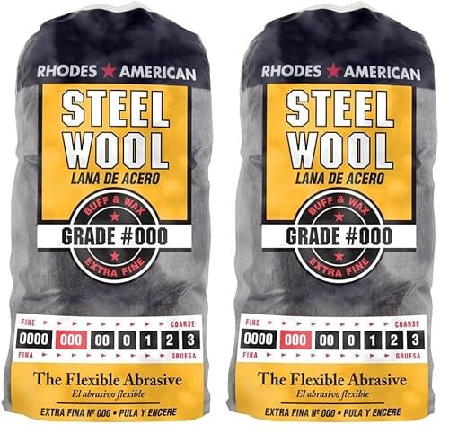 Homax Steel Wool 2-Pack 12-Pads (Extra Fine Grade #000)