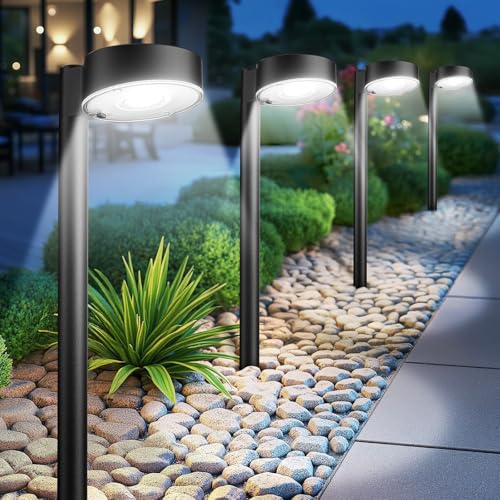 Ahaorigin Solar Pathway Outdoor Lights 8-Pack Deal