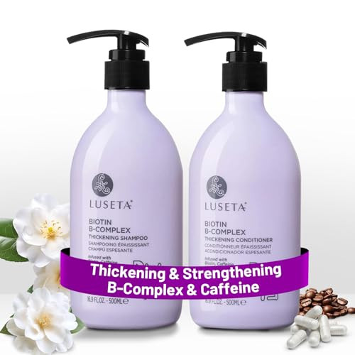 Luseta Biotin B-Complex Shampoo & Conditioner Set 2 x 16.9oz