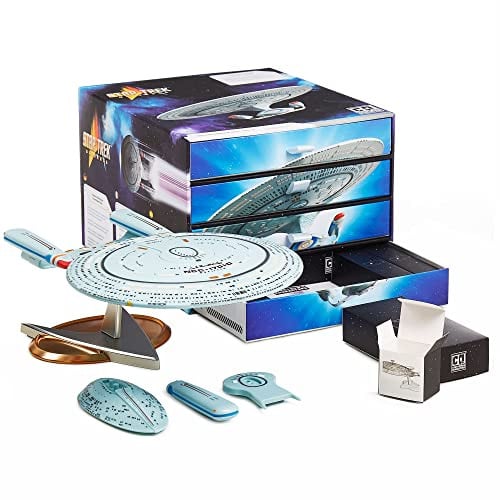 24-Piece Numskull Star Trek USS Enterprise (NCC-1701-D) Advent Countdown PVC Statue Deal
