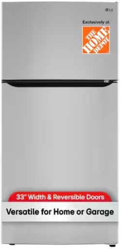 LG 24 cu. ft. Top Mount Freezer Refrigerator Deal