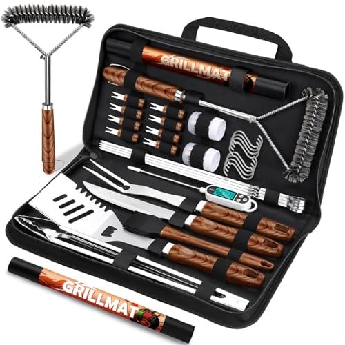  Stainless Steel Grilling Utensils Set 31pcs Deal