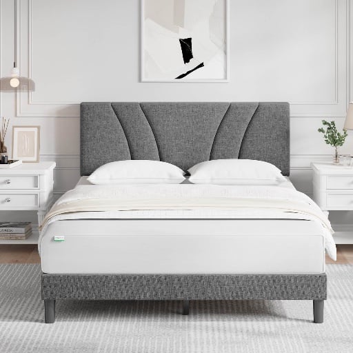 Classic Luxe Bed Frame with Adjustable Headboard Deal