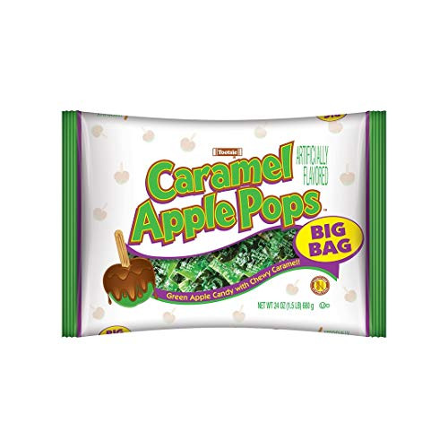 Tootsie Roll Caramel Apple Pops. 24 Count