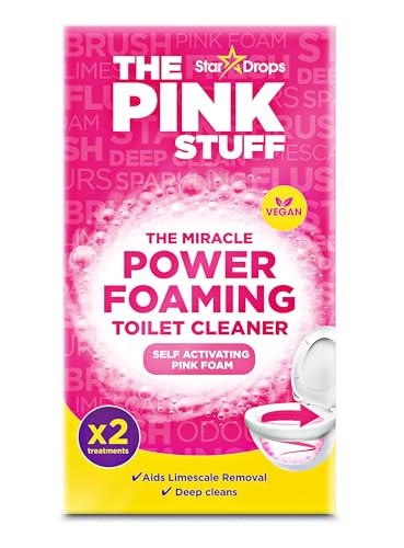 Stardrops The Pink Stuff - The Miracle Power Foaming Toilet Cleaner 7-Oz