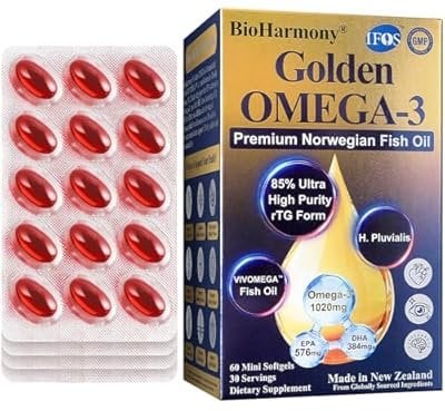 BioHarmony Fish Oil Omega-3 1020mg 85% rTG Deal