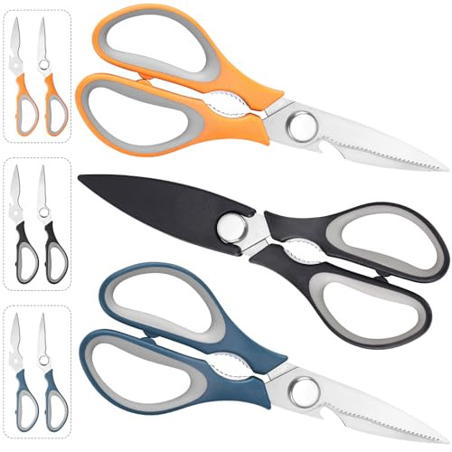 3-Pack Kitchen Shears
