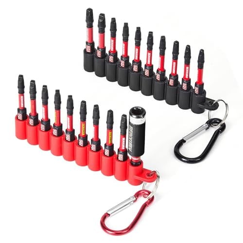 Geinxurn Impact Square Screwdriver Bits Set, 20 Pieces Deal