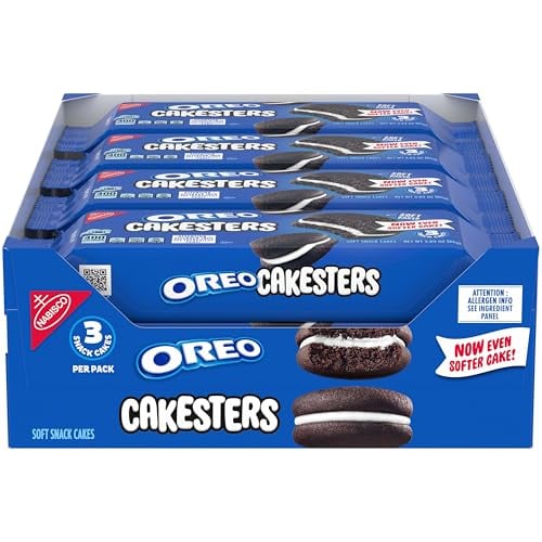 OREO Cakesters Soft Snack Cakes 8-Pack