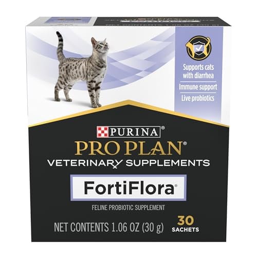 Purina Pro Plan FortiFlora Probiotic Supplement for Cats 30-Count