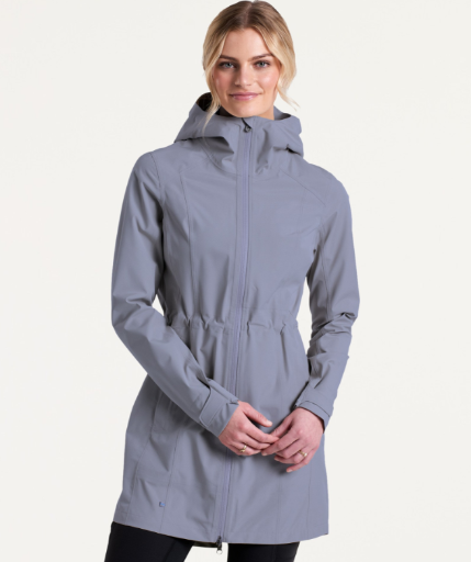 KUHL Women's Stretch Voyagr Trench Jacket Violet Haze