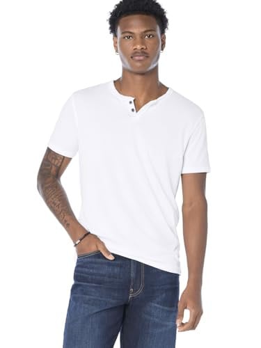 Lucky Brand Burnout Button Notch Shirt Deal