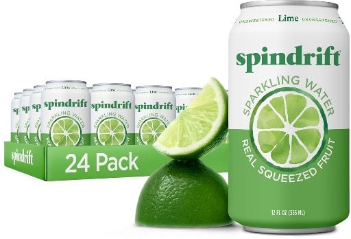 Spindrift Sparkling Water 24-Pack 12-Oz