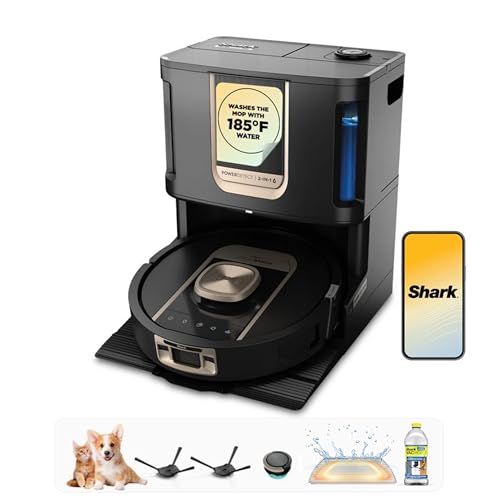 Shark PowerDetect ThermaCharged NeverTouch Pro Robot Vacuum RV2920XE