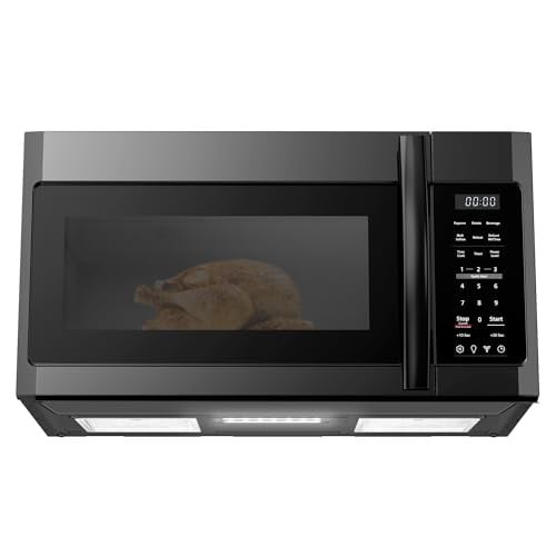 BLACK+DECKER Over the Range Microwave Oven with Vent and One-Touch Auto Cooking, 1.7 cu. ft. 1000 Watts Deal