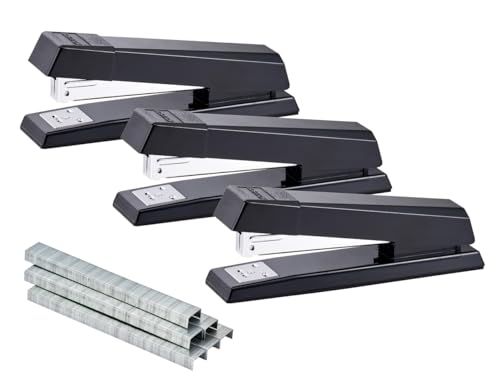 Bostitch Office No-Jam Premium Desktop Stapler 3-Pack Deal