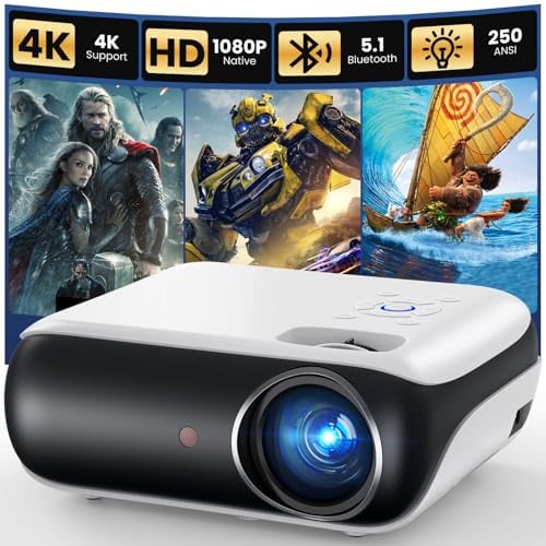 Projector with Bluetooth and 100" Screen Deal