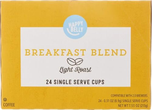 Happy Belly Light Roast Coffee Pods 24 Count Deal