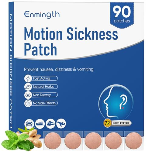 90ct Motion Sickness Patches 