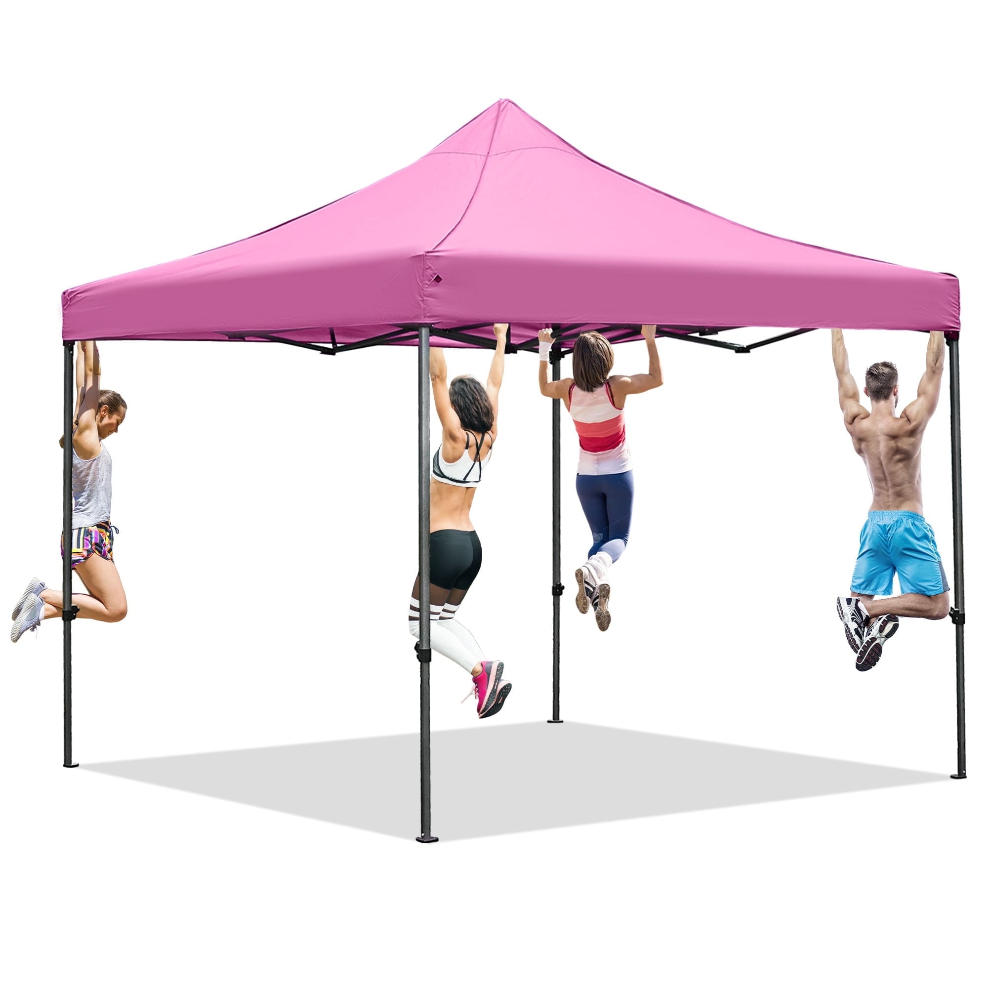 Ainfox 10' x 10' Heavy Duty Pop-Up Canopy Tent w/ Wheeled Carrying Bag Deal