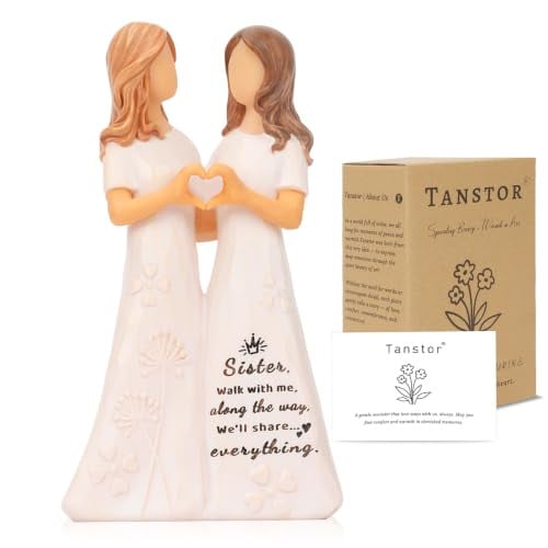 Sister/Best Friend Resin Friendship Figurines Deal