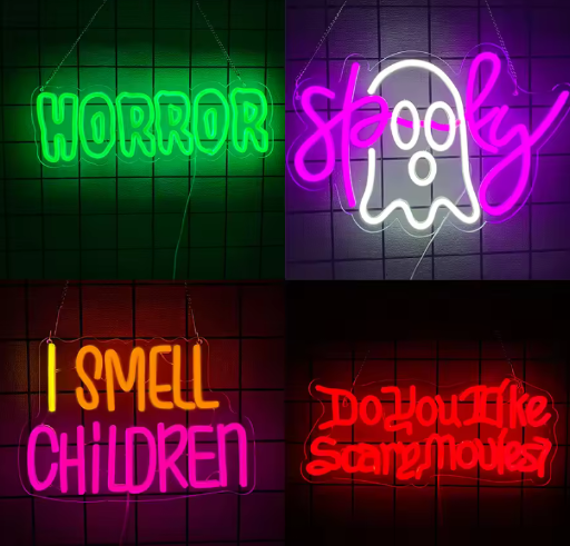 Halloween Neon Lights