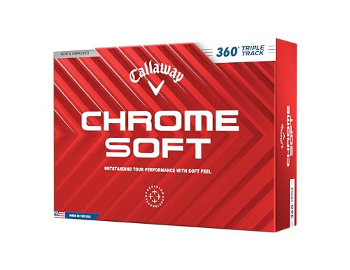 Callaway Golf Chrome Soft Golf Balls (1 Dozen)