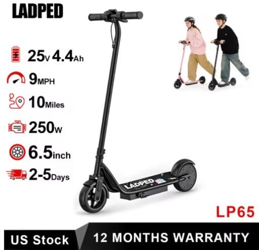 Ladped LP65 Kids Electric Scooter 6.5" Solid Tires Deal