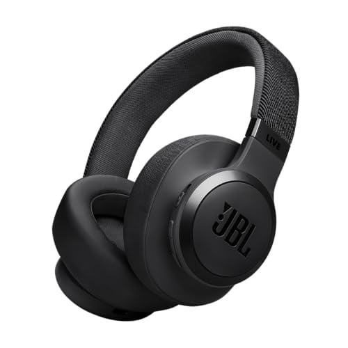 JBL Live 770NC Wireless Over-Ear Headphones w/ True Adaptive Noise Cancelling (Black)