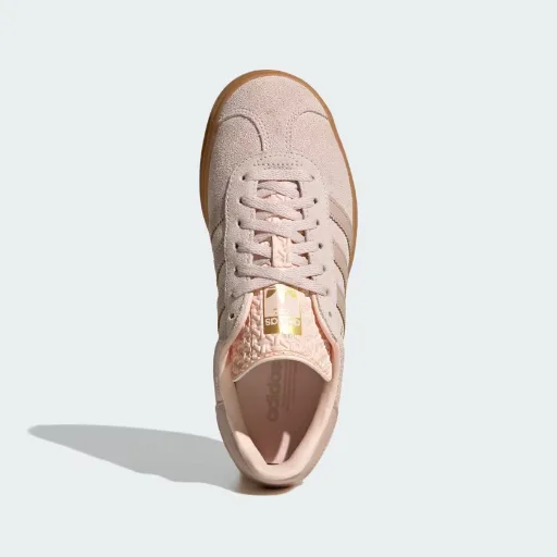 Adidas Kids Gazelle Bold Shoes Bold Green/Cloud White/Gold Metallic
