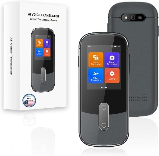 ANFIER W09 AI Real-Time Translator Device, 144 Languages, Offline / Photo Translation Deal