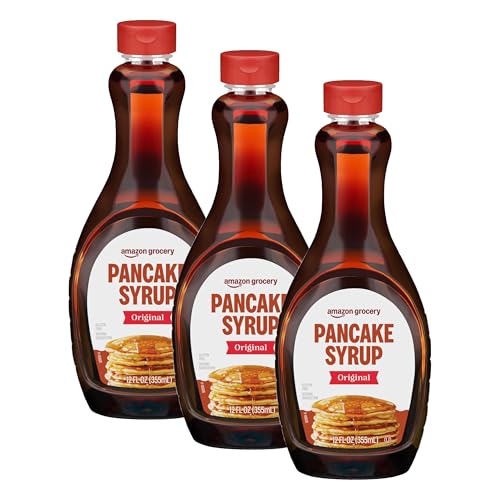 Amazon Grocery Original Pancake Syrup 12 Fl Oz (Pack of 3)