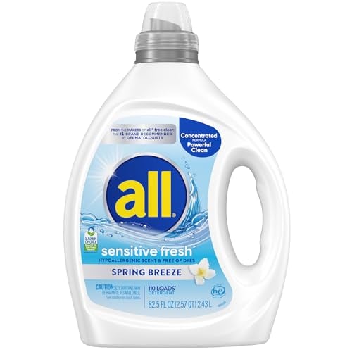 All Sensitive Fresh Spring Breeze Laundry Detergent 82.5-Oz Deal