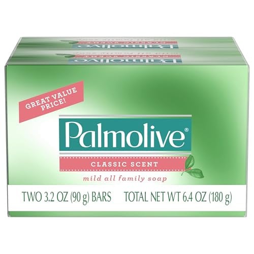 Palmolive Bar Soap for Body and Hands, Mild Classic Scent - 72 Count Deal